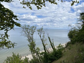 Blick von der Steilküste bei Bansin