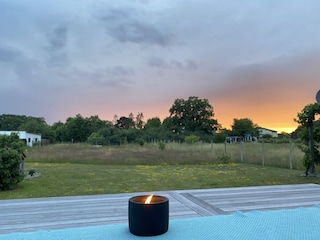 Jeden Sonnenuntergang auf der Terrasse genießen!
