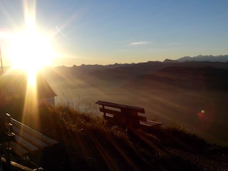 Sonnenaufgang auf der Hohen Salve