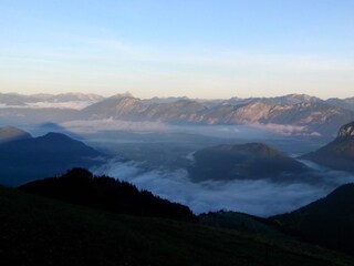 Bergpanorama vom Gipfel der Hohen Salve