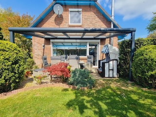 Blick aus dem Garten