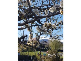 Frühling bei der Kirche Unterhaus