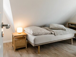 Schlafzimmer mit 2 Einzelbetten