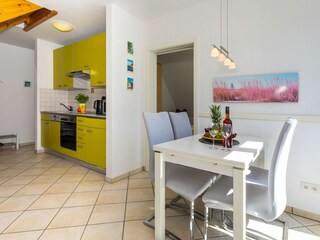 offene Küche mit Essbreich