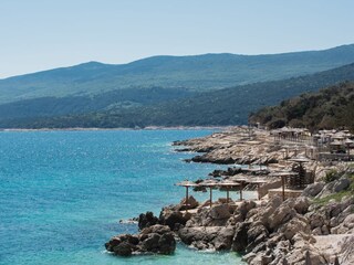Beach in Rabac