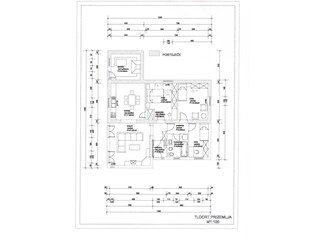 Casa per le vacanze Raša Pianta del piano 24