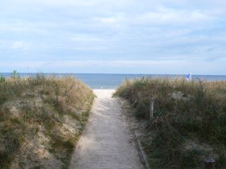 Direkt zum Strand