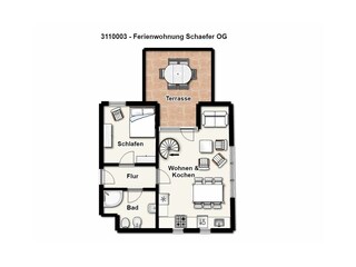 Apartamento de vacaciones Juist  15