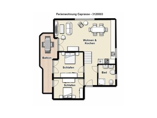 Appartamento per vacanze Tidofeld  33