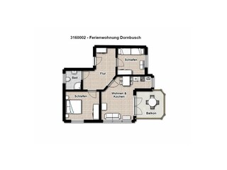 Appartamento per vacanze Tidofeld  29