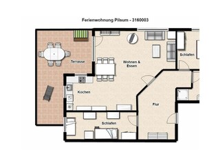 Appartamento per vacanze Tidofeld  26