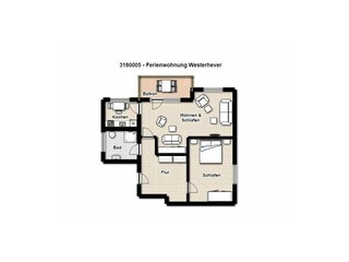 Appartamento per vacanze Tidofeld  24