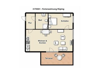 Appartamento per vacanze Tidofeld  22