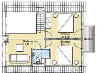 Vakantiehuis Baabe Grondplan 29