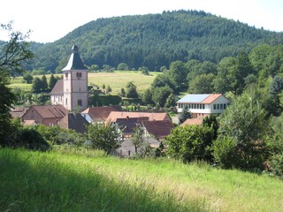 View of the village