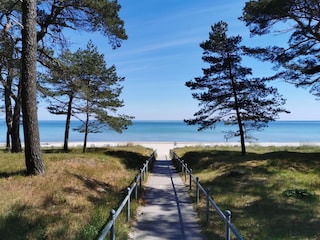 Aufgang zum Strand von Binz