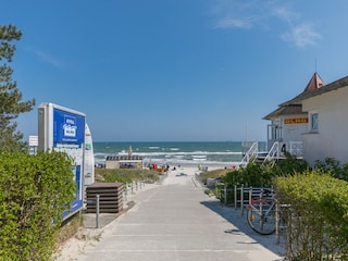 Strandaufgang in Binz