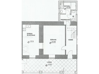 Villa Rakalj Plan d'étage 40