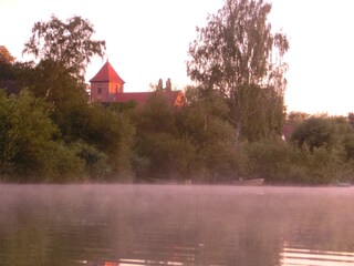 der Kirchsee direkt vor der Tür