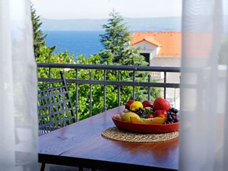 Terrasse mit Meerblick