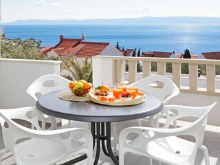 Terrasse mit Meerblick