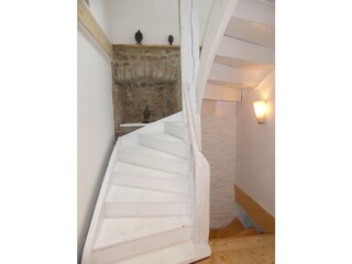 Originaltreppe zum Dachgesch0ß