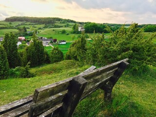 Dorfansicht vom Kalvarienberg