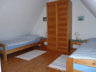 Schlafzimmer im Dachgeschoss
