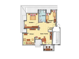 Appartamento per vacanze Zingst Pianta del piano 32