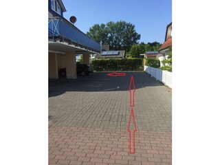 kostenloser  Parkplatz