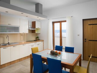 Dining area lower floor