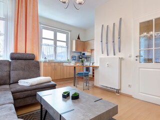 Blick zur Küchenzeile