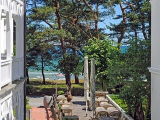 Blick zur Promenade und Ostsee