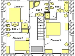 Villa Krk (Stadt) Grondplan 42