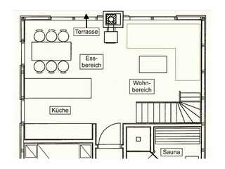 Casa per le vacanze Baabe Pianta del piano 27
