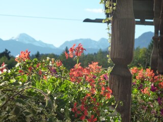 Wundervoller Bergblick vom Balkon