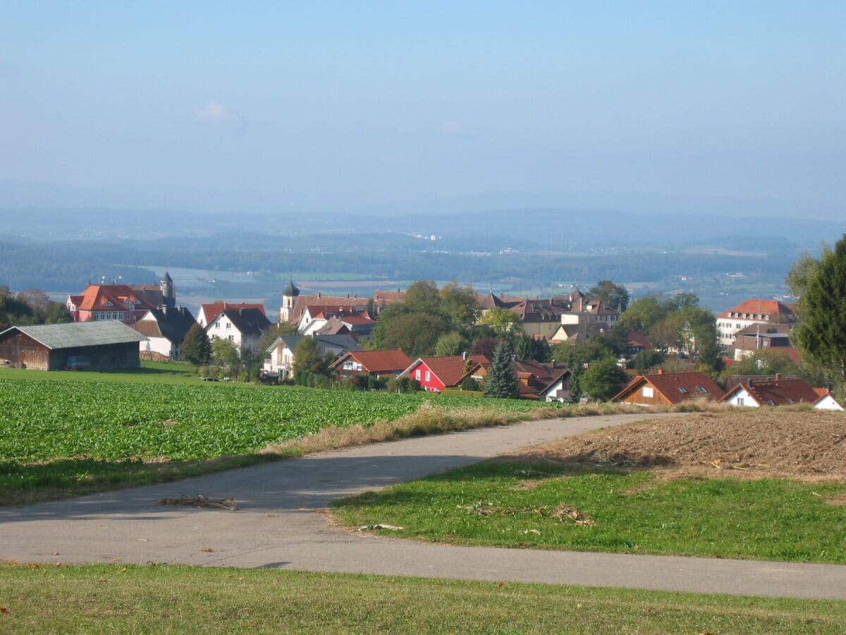 Blick über Heiligenberg von der Amalienhöhe aus