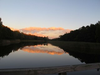 abendliche Stimmung am Prerowstrom