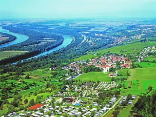 Aerial view of Bad Bellingen