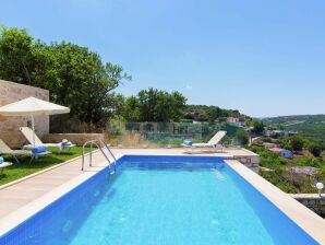 Charmante Villa in Achlades, Kreta mit privatem Pool - Roumeli - image1