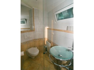 Kleines Bad Dusche