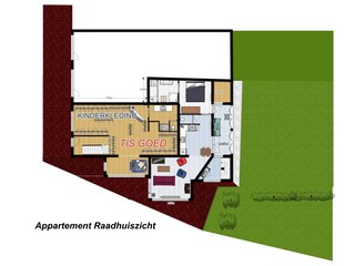 Appartamento per vacanze Ouddorp Pianta del piano 18