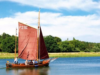 traditionelles Segeln auf dem Bodden