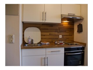 Kochnische in der Ferienwohnung