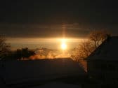 Sonnenaufgang von Ihrem Balkon