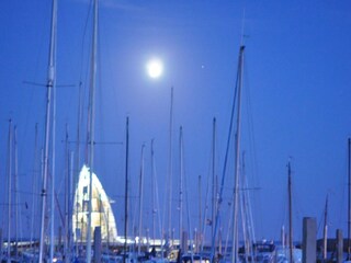Abendstimmung am Segelhafen