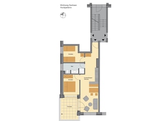 Ferienwohnung Juist Grundriss 26