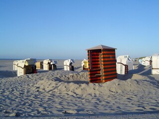 Strandkörbe am Loog-Strand