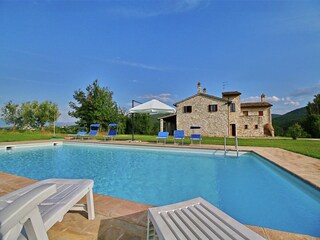 Villa Collazzone Grabación al aire libre 12