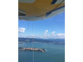 Flug mit dem Zeppelin